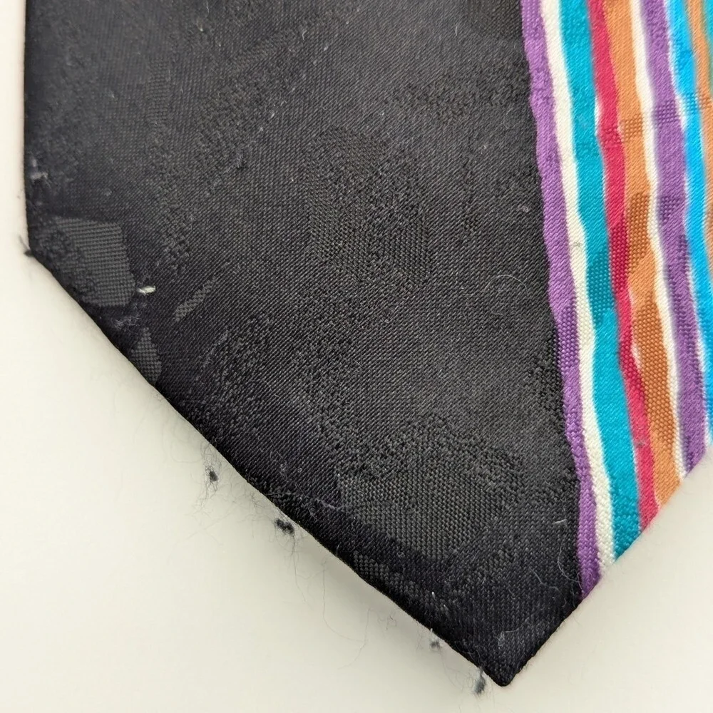 Bundle of 2 Vibrant Colorful Gianfranco Ruffini Italy Men's Ties